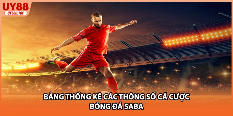 Bảng thống kê các thông số cá cược bóng đá SABA