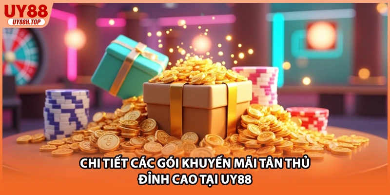 Chi tiết các gói khuyến mãi tân thủ đỉnh cao tại UY88