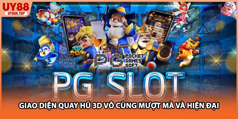 Giao diện quay hũ 3D vô cùng mượt mà và hiện đại