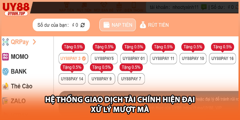 Hệ thống giao dịch tài chính hiện đại xử lý mượt mà