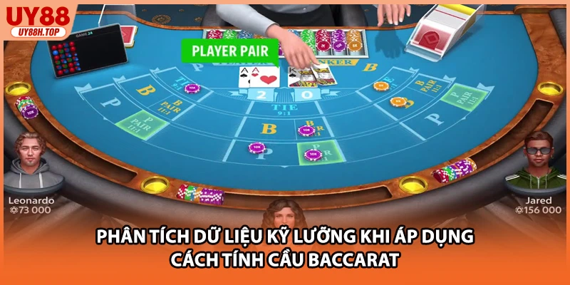 Phân tích dữ liệu kỹ lưỡng khi áp dụng cách tính cầu baccarat 