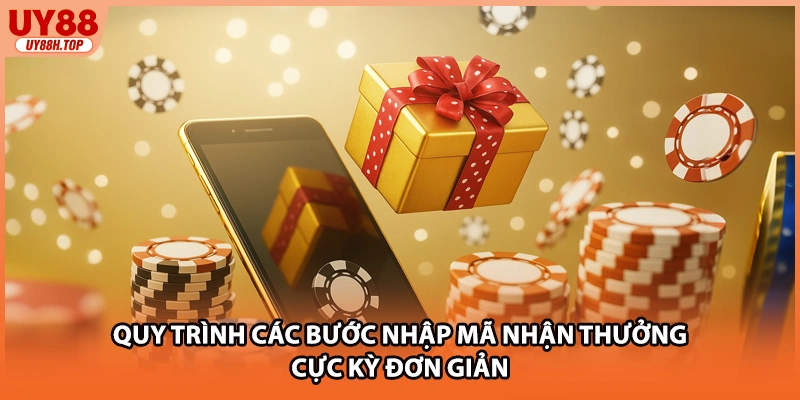 Quy trình các bước nhập mã nhận thưởng cực kỳ đơn giản